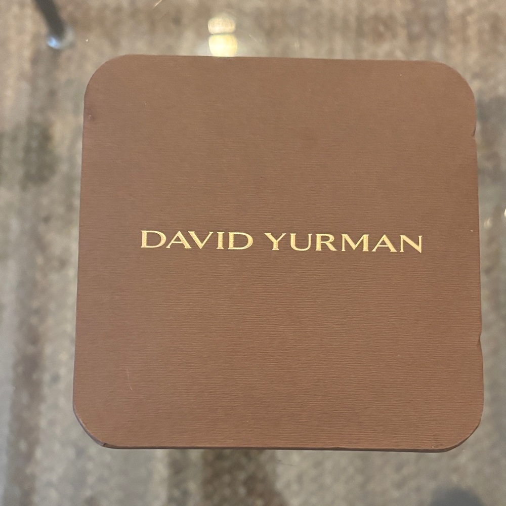 David Yurman Chocolate Brown Jewelry Box